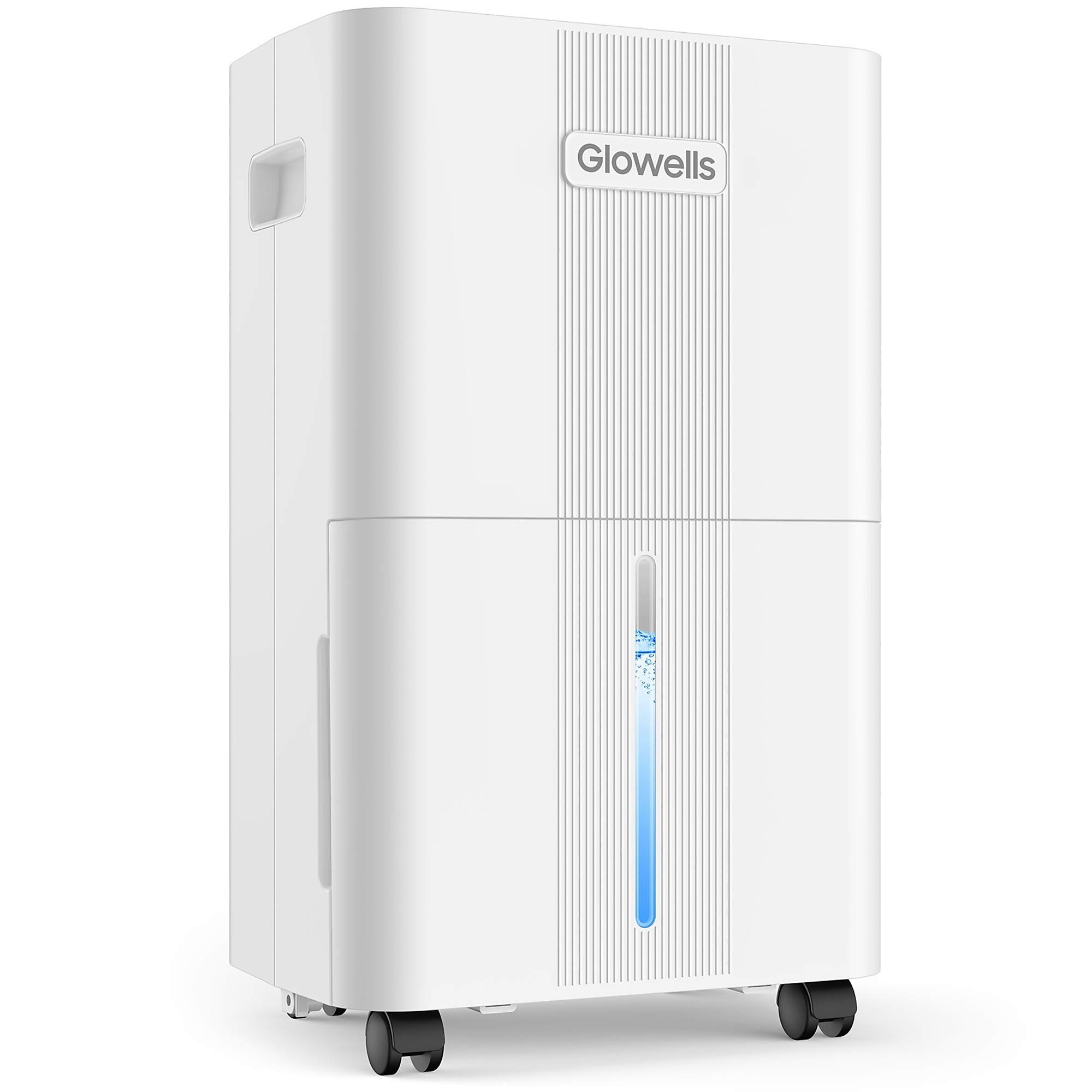 EdenDirect Dehumidifier — 21 Pt., Up to 2,500 Sq. Ft. Coverage, 0.53 Gal. Bucket, Continuous Drain, Whisper-Quiet, White, Model# NTE-PD20A